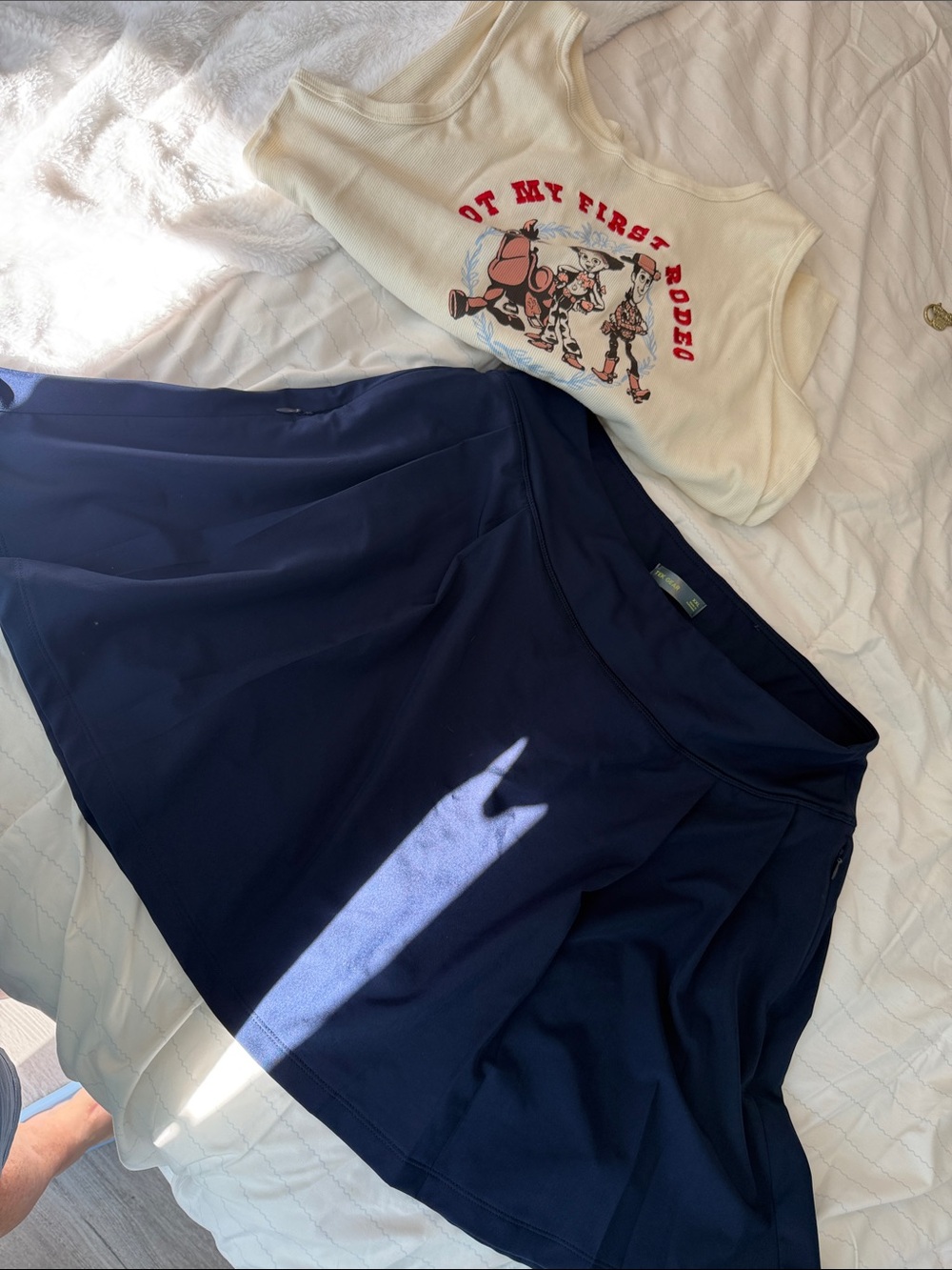 tek gear Navy Blue Women’s Athletic Skort with Toy Story top 2x